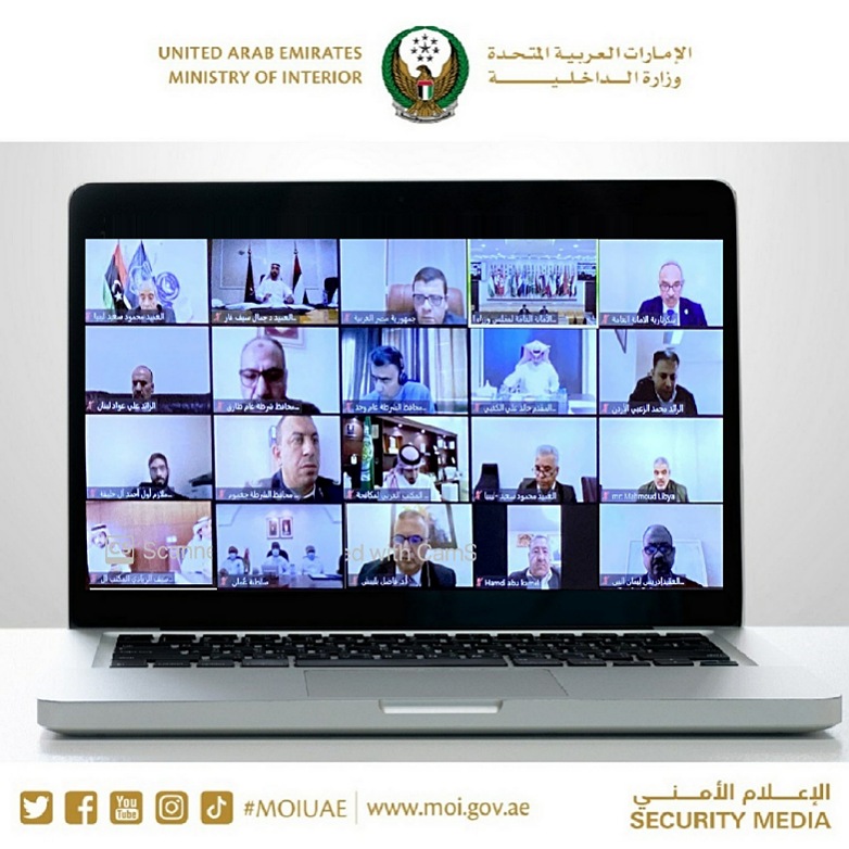 UAE TAKES PART IN A VIRTUAL MEETING ON JOINT ARAB COUNTER-TERRORISM EFFORTS